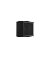 Lanberg | Rack cabinet 19" wall-mount 12U/600x450 with perforated door (flat pack) | WF01-6412-23B | Black
