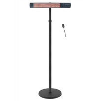 Infraraudonųjų spindulių šildytuvas TunaBone Electric Standing Patio Heater, Single carbon golden tu