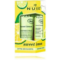 Nuxe Sweet Lemon Discovery Offer rinkinys rankoms ir lūpoms (30 ml. rankų ir nagų kremas + 4 g. lūpų balzamas) - Rinkinys