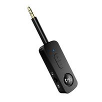 „Bluetooth 5.3“ garso imtuvo siųstuvas 3,5 mm AUX „Hifi“ stereo muzikos belaidis adapteris su mikrofonu, skirtu kompiuteriui televizoriui Automobilio garsiakalbiai Ausinės