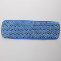 Mikropluošto garų purškimo šluostės užvalkalas su Z formos Velcro juostele 52x14cm (Mop Cloth) mėlyna