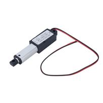 Mini elektrinis linijinis pavara 24V 30 mm eiga 30 mm/s 20 N aliuminio vamzdis linijinio judesio pavara