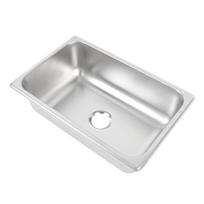 12.44x8.11x3.94 col. Virtuvės kriauklė 304 nerūdijančio plieno su 40 mm išleidimo anga Baro kriauklė Vienas praustuvas