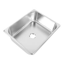 Nerūdijančio plieno baro kriauklė 12,6x10,24x3,94 colio kvadratinė virtuvinė kriauklė rankoms plauti su 40 mm kanalizacijos anga