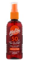 Malibu sauso aliejaus purškiklis SPF50 įdegio apsaugos nuo saulės aliejus 100ml