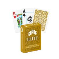 Copag 1546 Elite Poker Size - Jumbo Index Žaidimų Kortos (Auksinės)
