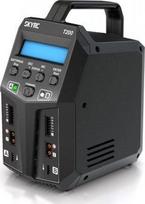 Baterijų Įkroviklis - SkyRC T200 Dual-Channel 2 x 100W LiPo/NiMH/Pb Juodas