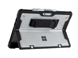 Skaidrus apsauginis dėklas planšetiniam kompiuteriui Microsoft Surface Pro 9/10/11 Go 1/2/3/4 juoda