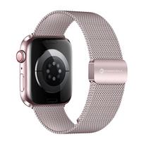 FORCELL F-DESIGN FA14 magnetic stainless steel strap for APPLE Watch 38 / 40 / 41 mm pink