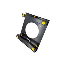 3,5 colio kietojo disko amortizatoriaus laikiklis kompiuterio korpusui, 3,5 colio HDD į 5,25 colio DVD ROM vietą montavimo adapteris su varžtu