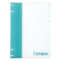 KOKUYO laisvų lapų segtuvas B5, Campus stiliaus 26 skylių sąsiuvinis, šviesiai mėlynas, Ru-NP704LB