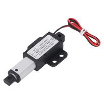 Mini elektrinis linijinis pavara 24V 20mm eiga 20N 30mms Vandeniui atspari linijinė pavara mašinoms