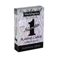 Classic Platinum Waddingtons Number 1 žaidimų kortos