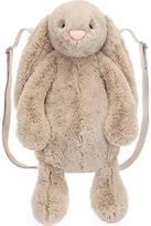 Pliušinis žaislas zuikutis JELLYCAT Bashful Beige Bunny kuprinė