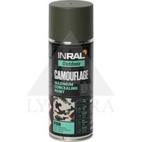 Aerozoliniai dažai INRAL CAMOUFLAGE bronzinė žalia matinė RAL6031 400 ml. 2684002