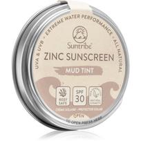 Suntribe Zinc Sunscreen mineralinis apsauginis veido ir kūno kremas SPF 50 Mud Tint 45 g