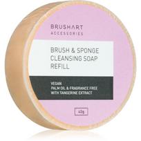 BrushArt Accessories Brush & Sponge cleansing soap valomasis muilas makiažo šepetėliams Refill 40 g