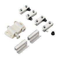 Magnetiniai Atstumiamieji Atidarymo Jutikliniai Fiksatoriai Stiklinės Durys Vyris Spaustukas Dviguba Galvutė Magnetiniai Fiksatoriai Vitrinos Vyris Patvarus smėlis