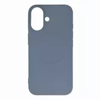 Liquid Silikoninis dėklas su MagSafe skirtas Apple iPhone 16e – pilkos spalvos