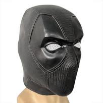 Herojus Mirusysis Cosplay Kaukė Juoda Latekso Pilna Galva Wade Winston Wilson Karnavalo Kostiumo Kaukės Filmo Cosplay Kaukė Suaugusiems Vieno Dydžio juoda