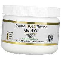 Vitaminas C, Askorbo rūgštis, Gold C Powder 1000, California Gold Nutrition 250g (36427009) 250g