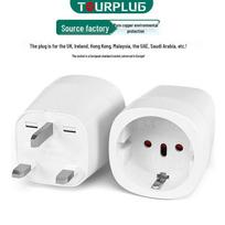 JK Kištuko Adapteris JK, Honkongui, Singapurui ir Malaizijai - ES-7 Lizdo Adapteris balta