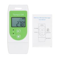 Duomenų registratorius Daugkartinio naudojimo USB temperatūros duomenų registratorius Daugkartinis TEMP įrašymo įrenginys su 32 000 įrašų talpa