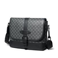 Prabangus dizainerio vyriškas peties krepšys Aukštos kokybės odinis messenger tipo krepšys per petį vyrams Vintažinio stiliaus vyriška rankinė Krepšys Bolsa Sac 30cmX23cmX10cm