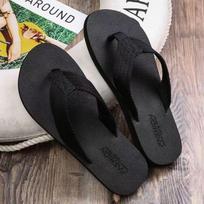 Unisex Summer Non-Slip Thick Sole Beach Flip Flops 43-44 juoda