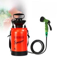 5L nešiojama lauko kempingo dušo galvutė ir daugiafunkcis purkštuvas maudymuisi, augalų laistymui ir automobilių plovimui Outdoor Shower