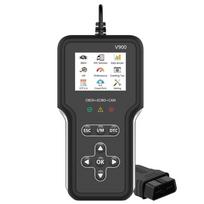 automobilio OBD2 kodų skaitytuvas OBD II EOBD skeneris variklio sistemos gedimų kodų patikra ir trynimas automobilio diagnostikos įrankis akumuliatoriaus testeris kodų trynimas juoda