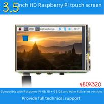 3,5 colio Raspberry Pi jutiklinis TFT LCD ekranas, skirtas Raspberry Pi 5/4B