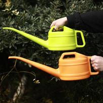 Kūrybiškas ilgo snapo plastikinis laistytuvas su purkštuvu sodininkystei mėlyna