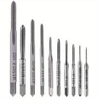 10Pcs Micro Taps Bits Mini Machine Screw Drill Tap Set Metric Thread Screws Plug Bit Small Tapping Bits Tool 1set pilka