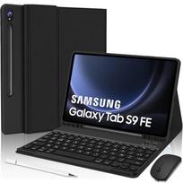 Klaviatūros dėklas Samsung Galaxy Tab S9 FE (10,9 colio) Apsauga su Bluetooth klaviatūra + Belaide pele + Rašikliu