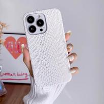 Tinka Apple 14promax telefono dėklui, Gyvatės odos rašto Iphone13 pusinis dėklas 12pm Kritimui atsparus 11 Moteriškas apsauginis dėklas iPhone 16 Pro max 6.9 inch