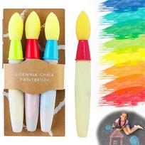 Kalkinės kreidos dažų teptukų rinkinys Vaikų akvarelės dažų pigmentai Dažymas ant žemės Plaunamas dažų rinkinys Ciklas Naudojimo teptukai Brush set