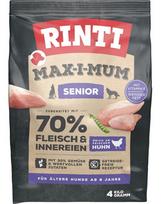RINTI MAX-I-MUM Senior Chicken su vištiena vyresniems šunims 4 kg