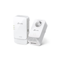 Bevielio tinklo (WiFi) adapteris TP-LINK G.hn2400 Powerline AX1800 Wi-Fi 6 Kit  PGW2440 KIT  1428