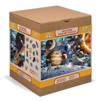 Medine delione, Kosminė odisėja, 2000, woodencity, AL 2000-0133-XXL, Wooden Puzzles