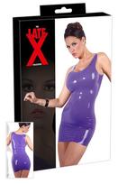 Lateksinė seksuali suknelė, violetinė, XL, XL