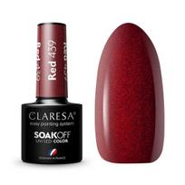 Ilgalaikis hibridinis nagų lakas Claresa Red 439, 5g.