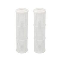 2 vnt. Patvarus 10 colių vandens filtro pirminis filtras, plaunamas, nailono ir plastiko medžiaga, tinkamas vandens siurbliams, namų filtravimui