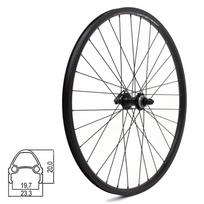 Priekinis ratas J19SB 26" // diskiniams Center-Lock stabdžiams, 32H, greitveržlė / QR, kniedytas, aliuminis