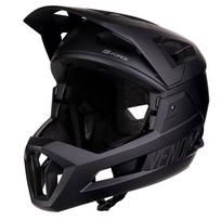 Downhill šalmas FORCE VENOM // dydis: S / M (55 - 58cm) (juoda)