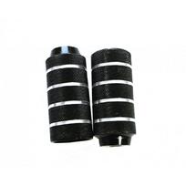 BMX atramos kojoms (pegai) Zoom // 13 mm ašis, 50 x 110 mm, plienas (juodi)