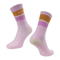 Kojinės FORCE Stripe // dydis: S-M (36-41) (rožinė)