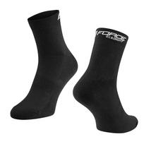 Kojinės FORCE Elegant // trumpos, dydis: L-XL (42-46) (juoda)