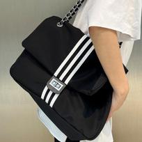 2025 New Large Capacity Tote Bag Nylon Fabric High-end Chain Crossbody Bag juoda
