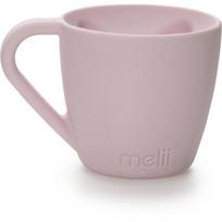 Melii Silicone Bear Mug puodelis Pink 200 ml